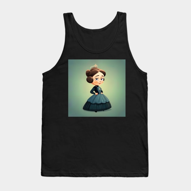 Queen Victoria Tank Top by ComicsFactory